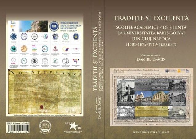 Tradiție și Excelență-Școlile academice/de știință la Universitatea Babeș-Bolyai din Cluj-Napoca (1581-1872-1919-prezent)