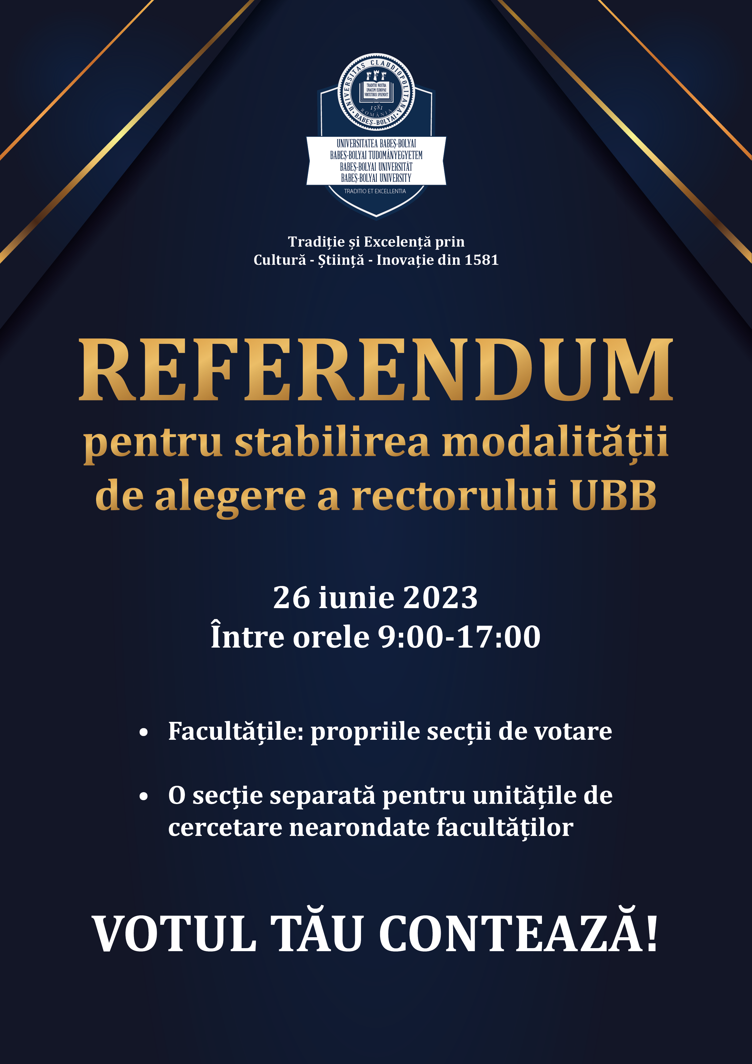 Afis Referendum Cluj